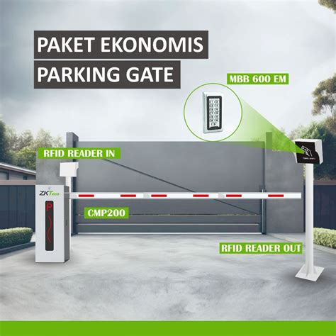 Jual Barrier Gate Paket Ekonomis Palang Parkir Mbb Cmp Zkteco