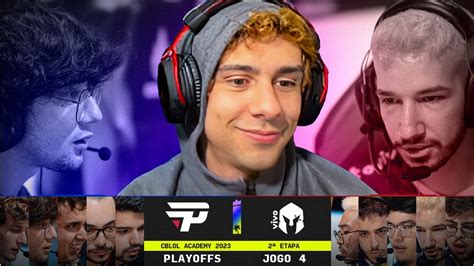 PAIN X VIVO Keyd Jogo 4 CBLOL Academy 2023 Playoffs DIA 6 Ilha