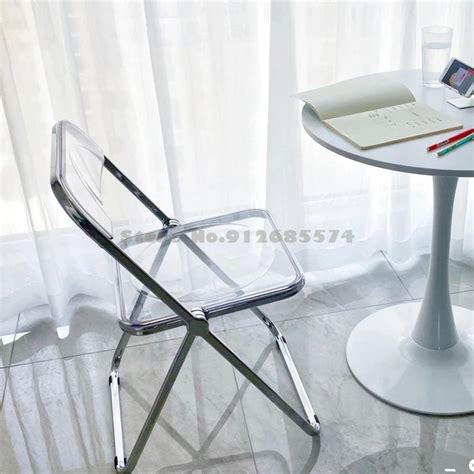 Transparent Chair Home Modern Simple Acrylic Dining Chair Clothing