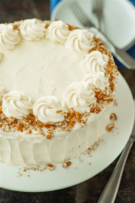 Carrot Cake Recipe (VIDEO) - NatashasKitchen.com