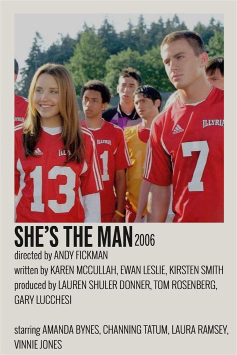 she's the man poster | She's the man, Film posters vintage, Iconic movie posters