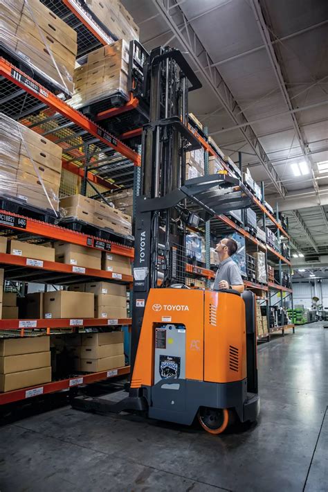 What Is A Reach Truck Toyota Forklifts Blog