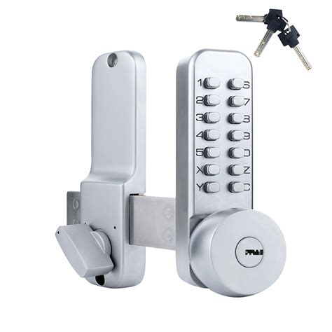 Buy Stainless Steel Mechanical Keyless Entry Door Lock Waterproof