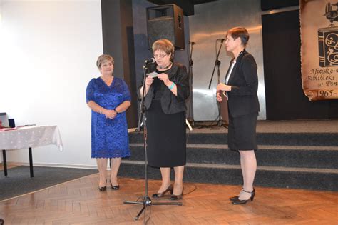 Jubileusz Lecia Miejsko Gminnej Biblioteki Publicznej W Poniatowej