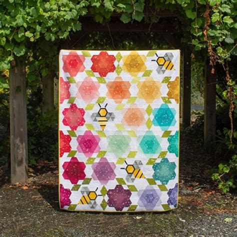 Bumblebee Blossoms Quilt Pattern The Quilt Shop