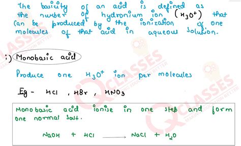 Class 10 Icse Chemistry Important Notes Chapter Acid Bases And Salts