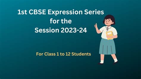 St Cbse Expression Series For The Session