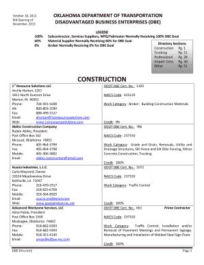 Fillable Online Bid Opening Of Fax Email Print Pdffiller