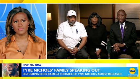 Tyre Nichols' family speaks out as the disturbing footage of his deadly ...