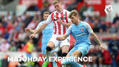 Matchday Experience Stoke City 0 1 Sunderland Youtube