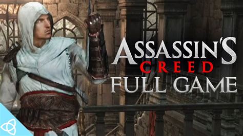 Assassins Creed 1 Full Game Longplay Walkthrough Xbox 360 Ps3 Pc