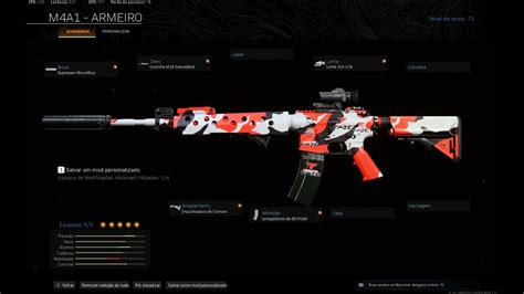 MELHOR CLASSE DE M4 PARA CONTROLAR O RECOIL WARZONE YouTube