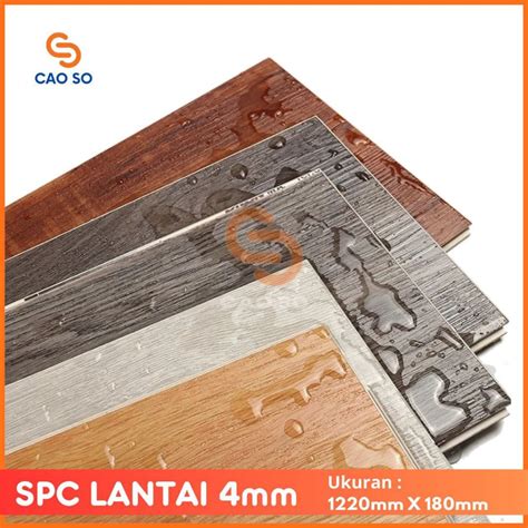 Jual Spc Mm Lantai Kayu Mm Parket Parkit Parquet Klik Mm X