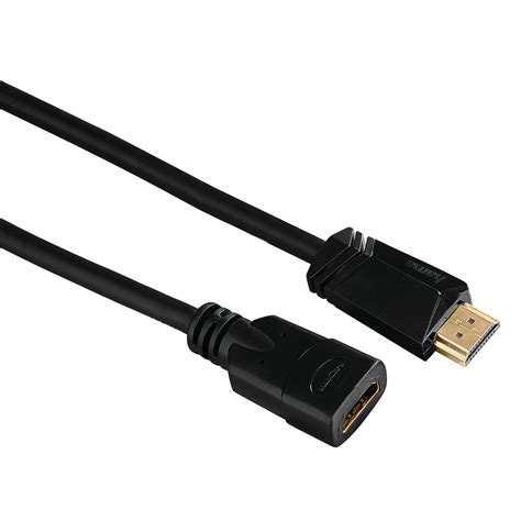 Удължител за кабел Hama High Speed Hdmi Plug Socket Ethernet Gold