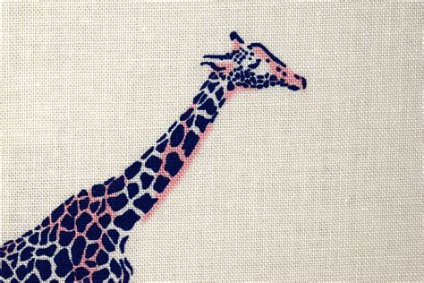 Giraffe Fabric Quilting Fabric Cotton Fabric Magic Of Etsy Uk