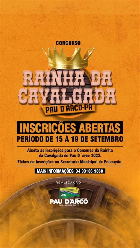 Inscrições Abertas para escolha da Rainha da Cavalgada 2022