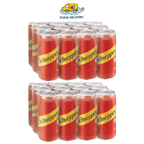 Schweppes Dry Ginger Ale 24 X 320ml Lazada Singapore