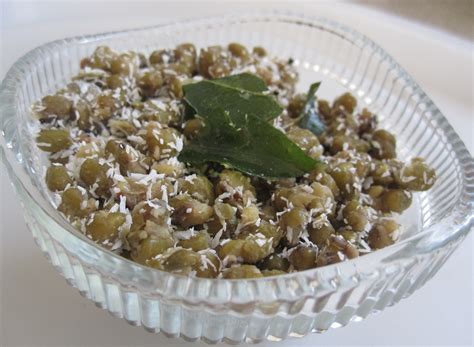 Pachai Payaru Sundal Hari Moong Sundal Green Gram Salad Dosaikal