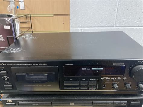 Denon Drm 650s Stereo Cassette Deck Dolby B C S Nr Hx Pro Reverb