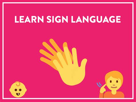 Sign Language Help For Nannies And Home Organizers Ohsosimply