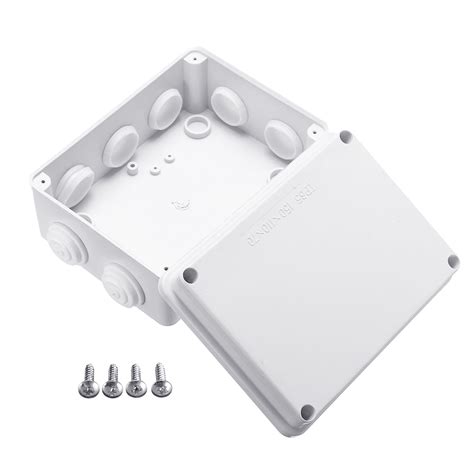 New ABS Plastic Dustproof Waterproof IP65 Junction Box Universal