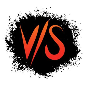 Versus Vs Vector Art PNG Versus Letter Text Vector Vs Versus Battle