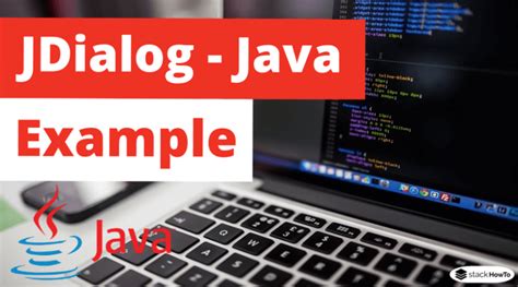 Jdialog Java Swing Example Stackhowto