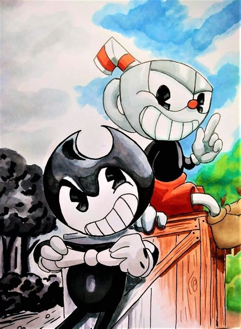 Cuphead X Bendy Hentai Dropdg