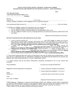 Npci Form Pdf Fill Online Printable Fillable Blank Pdffiller