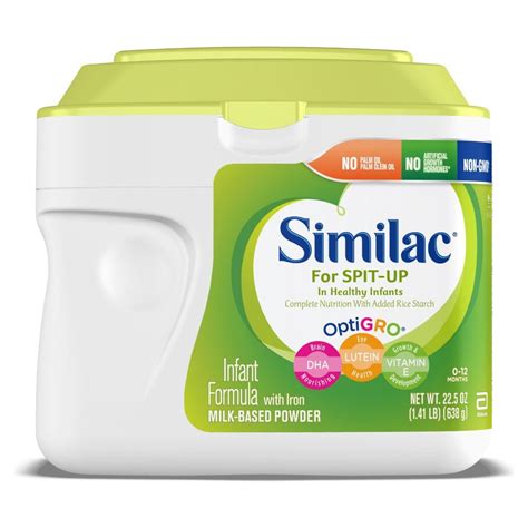 Similac For Spit-Up Infant Formula /1.41 lb container / Case of 6