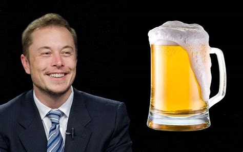 Tesla Elon Musk Veut Se Mettre à La Bière Après La Tequila Et Les