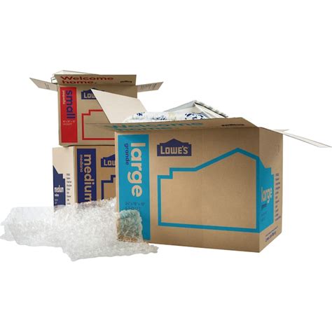 Lowe's 18-in W x 16-in H x 18-in D Classic Medium Cardboard Moving Box ...