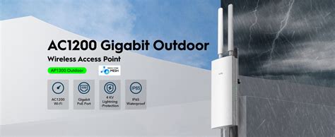 Outdoor AC1200 Gigabit Wireless Access Point Model AP1300 Outdoor