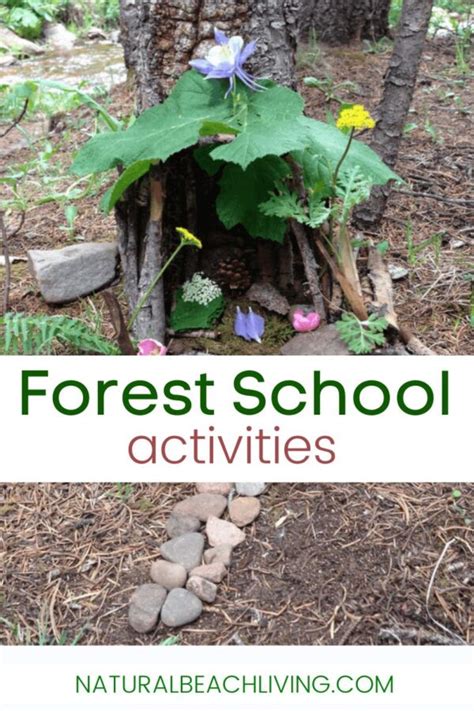 20+ Forest School Activities Fun Outdoor Learning Ideas - Natural Beach ...