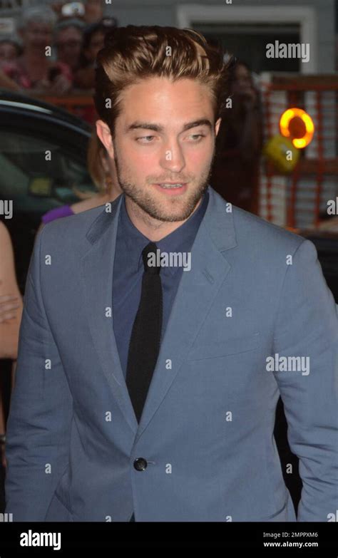 Robert Pattinson At The Premiere Of His New Movie Cosmopolis At The