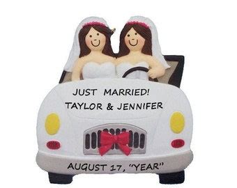Lesbian Just Married Etsy