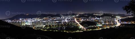 The Spectacular Night View Of Anyang Stock Photo At Vecteezy