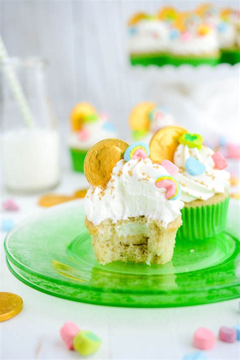 Marshmallow Lucky Charm Cupcakes The Cake Chica