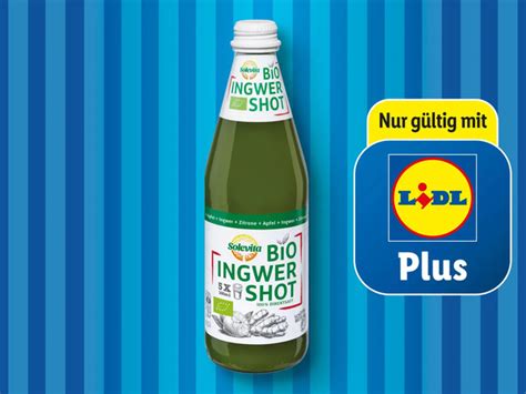 Solevita Bio Ingwer Shot Xxl Ml Von Lidl Ansehen