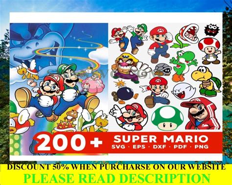 Super Mario Bundle Svg Super Mario Svg Super Mario Game Svg Etsy