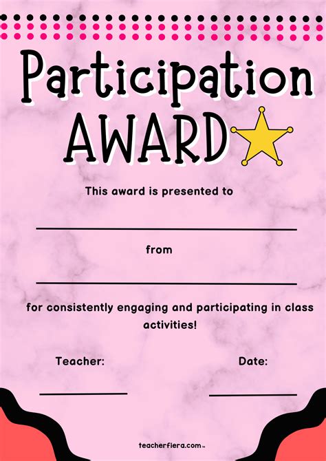 AWARD CERTIFICATES FOR STUDENTS – Teacherfiera.com