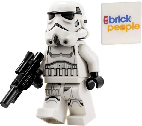 LEGO Stat Wars: Imperial Stormtrooper Minifigure with Blaster, Building ...