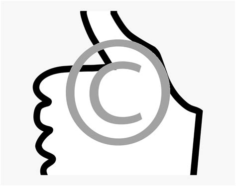 Left Hand Thumbs Up Cartoon, HD Png Download - kindpng