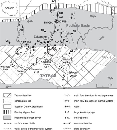 Simplified Geological Map Of The Study Area Download Scientific Diagram