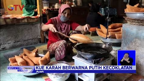 Unik Kue Keukarah Khas Aceh Menyerupai Sarang Burung Bis