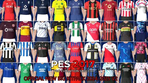 Pes Official New Big Kitpack Season V Aio Hd Youtube