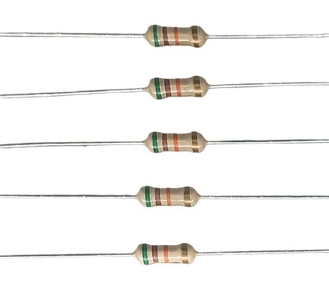 51K Ohm 1/2W 5% Carbon Film Resistor – Rajiv Electronics