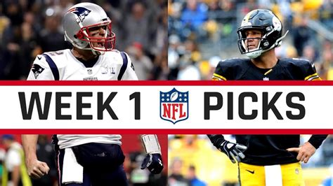 Nfl Week 1 2019 Picks Straight Up And Against The Spread Youtube