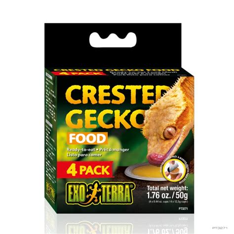 Crested Gecko Food 4-pack