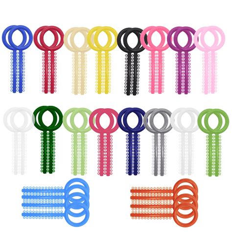 40pcs Bag Dental Orthodontics Elastic Elastomeric Ligature Ties Dental Ligating Modules Ligature